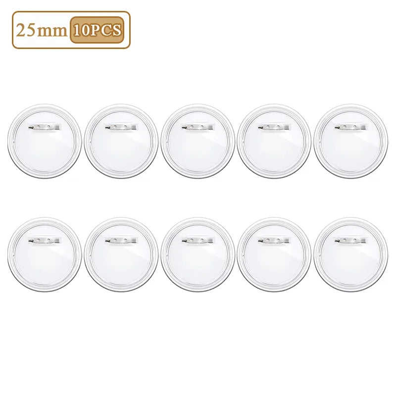 Badge Making Kit Round DIY Pin Button Supplies for Custom Name Tags Brooches Cosplay Party Craft Halloween Gift Christmas Gift