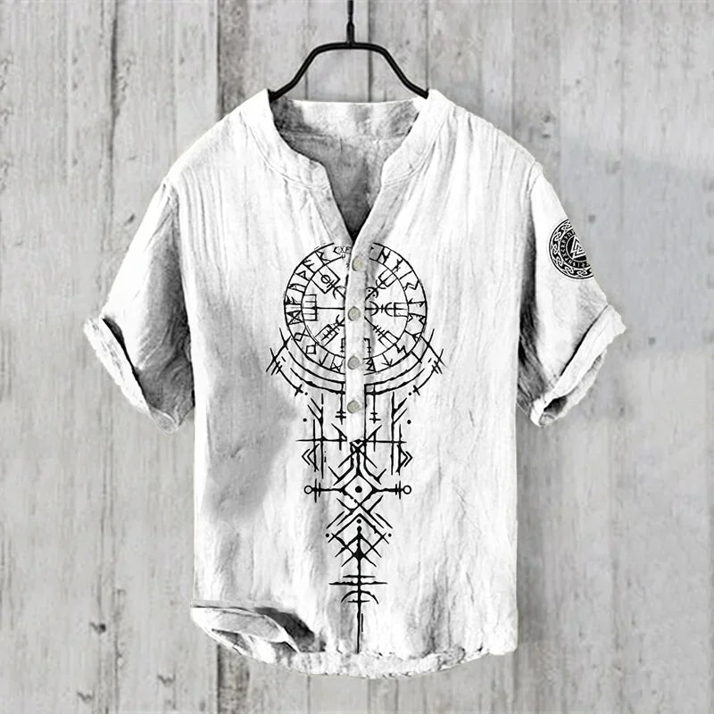 Spring and Summer Men's and Women's Shirts Independent Station Casual Hawaiian Style Shirts Men's Tops 100% Linen New Hot Sale