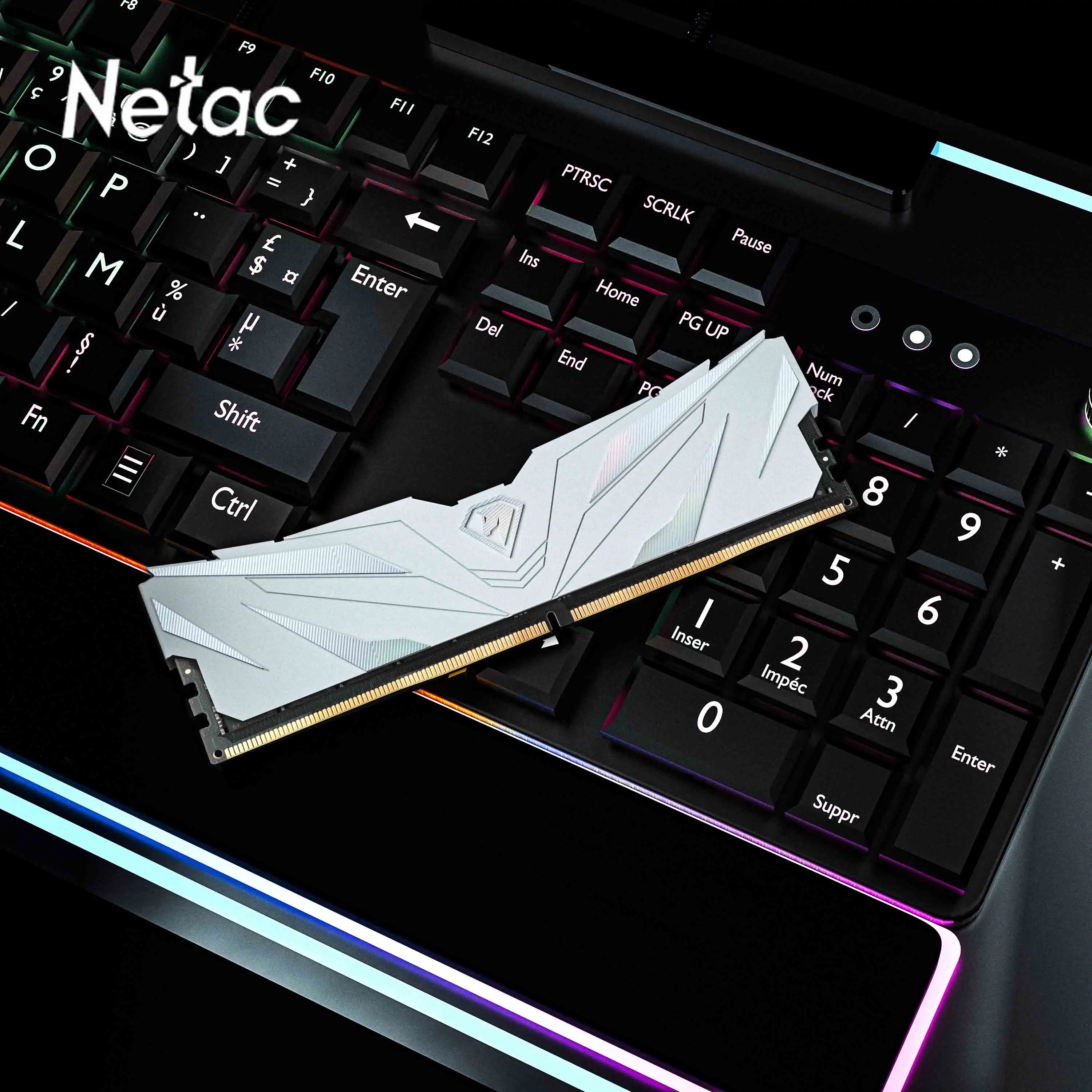 Netac Ram Memory DDR4 8gb 16gb DDR4 3200mhz 3600mhz 2666mhz Memory HeatSink XMP2.0 288Pin UDIMM Dual Channel for PC Motherboard