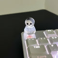 1Pcs Cute Halloween Skeleton Ghost Key caps Cross Axis Mechanical Keyboard Accessories